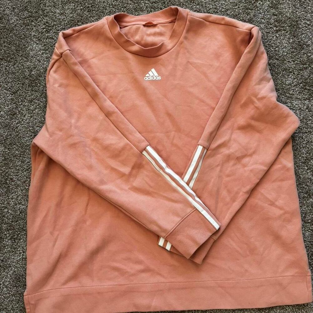 Adidas‎ pink long sleeve top
